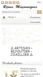 Mobile Screenshot of bijouxmaconniques.com